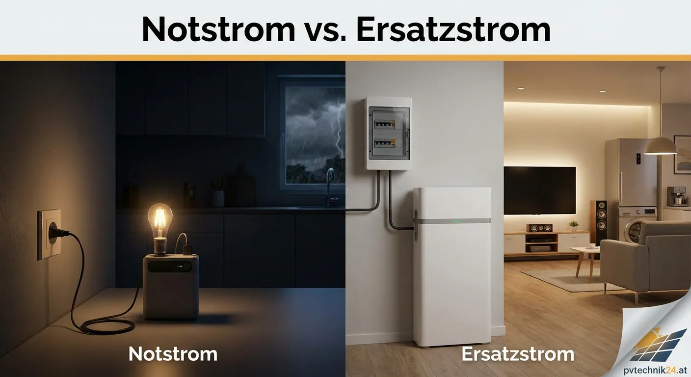 Notstrom und Ersatzstrom Systeme im Vergleich