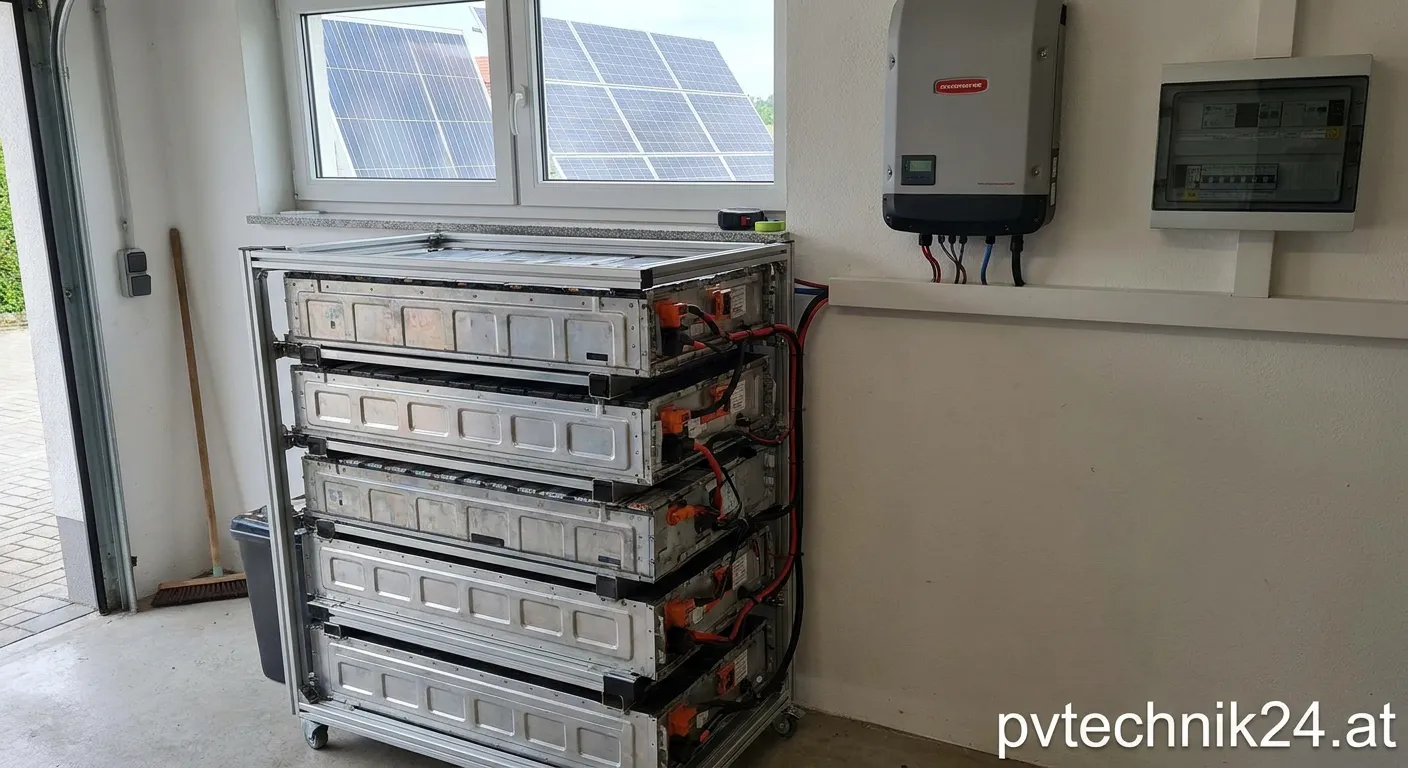 Second-Life Batterien aus E-Autos als Heimspeicher im modernen Haus